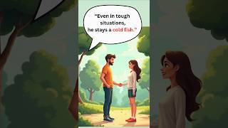 Learn Idiomcold Fishenglish Speaking Practiceadvance English