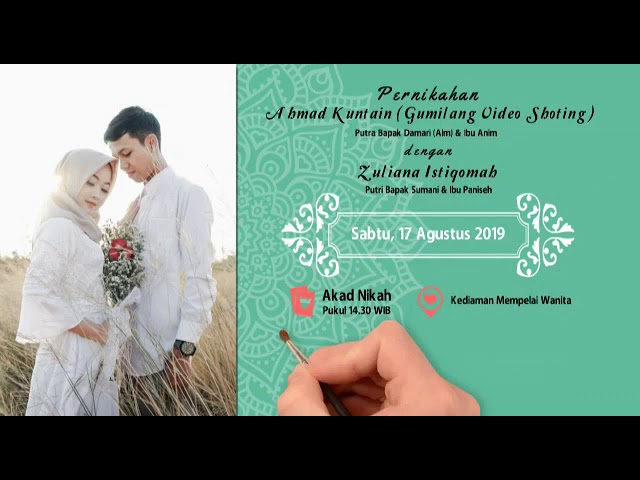 Undangan Pernikahan tain gumilang Entertainment u0026 zuliana class=