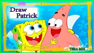 как нарисовать патрика how to draw Patrick(как нарисовать патрика, рисуем патрика, патрик и спанч боб, патрик и губка боб друзья, губка боб и его друзья,..., 2015-09-24T10:08:40.000Z)