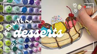 Draw With Me: Desserts