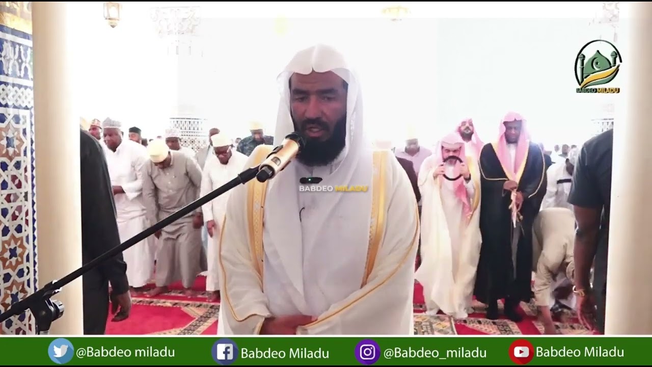 صلاة الجمعة 22-8-1446هـ  في مسجد المجلس الأعلى للشؤون الإسلامية في دار السلام عاصمة تنزانيا