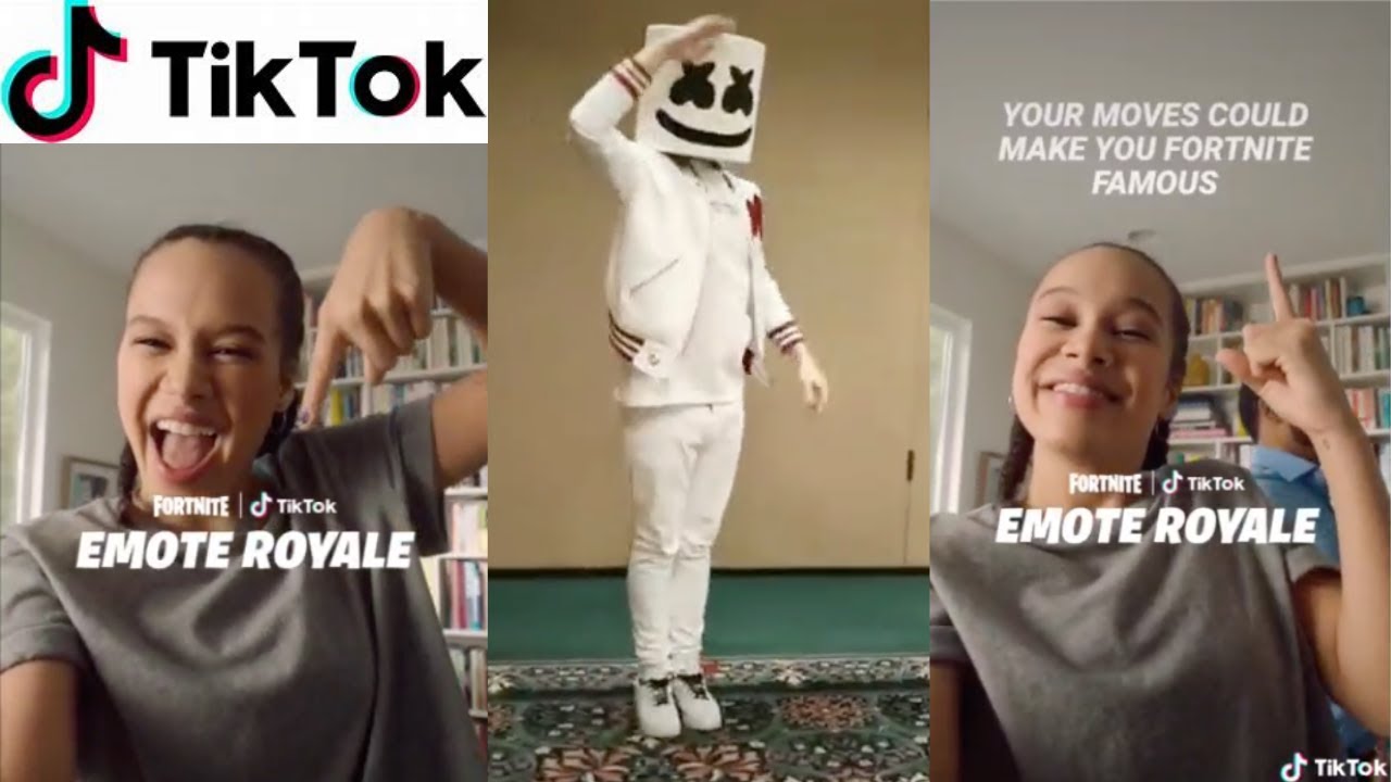Best of Fortnite Emote Royale Contest Tik Tok Compilation - YouTube