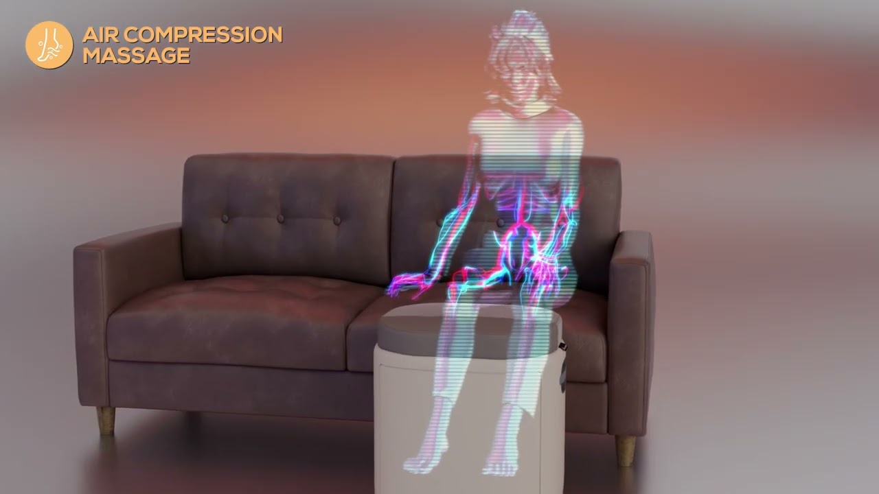 Meet the Human Touch® Reveal Ottoman Massager