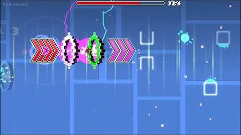 Geometry Dash: My part in Hi-technology Droppers [Layout]