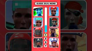 Guess Meme Song! | Smurf Cat Siu, Among Us Siu, Mario Siu   #quiz #guess #meme #funny #guessmeme