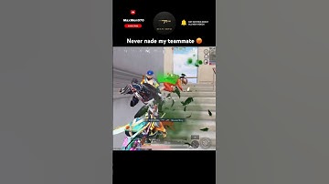 Never nade my  teammate 😡
