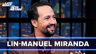 Lin-Manuel Miranda Uses Seth’s Podcast to Put His 9-Year-Old to Bed