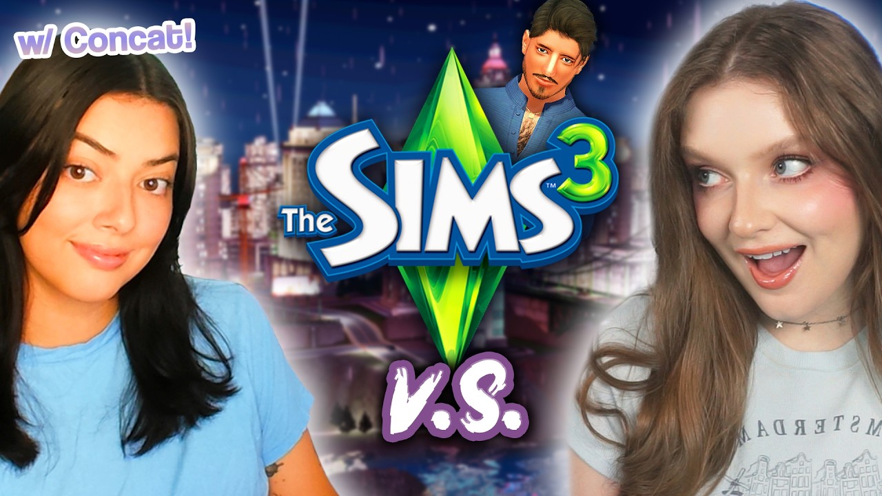 I challenged @concat_plays in Sims 3 and now we're enemies
