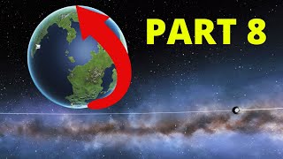HOW BIG IS A PLANET in Kerbal Space Program? Walk Around Half a Planet (Part 8)