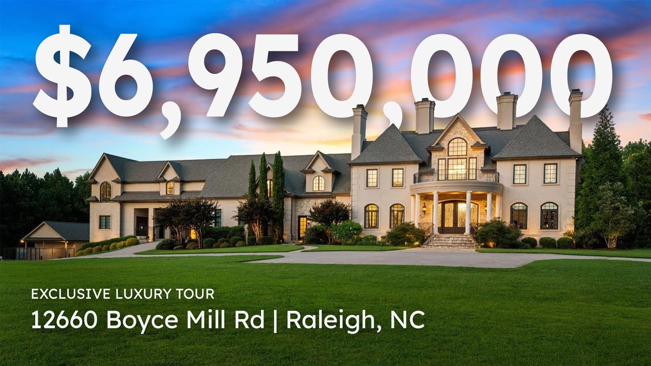 12660 Boyce Mill Road | A Private Luxury Estate in Raleigh, NC