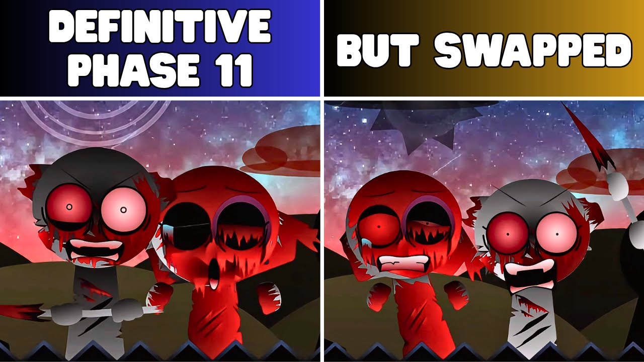 Incredibox Sprunki Definitive Phase 11 – Original VS Swapped: Who Will Win?