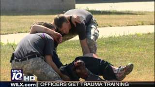 Trauma Training FX, Inc. Teaches Michigan Police Officers TCCC (WILX - Channel 10)