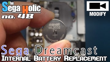Sega Dreamcast Battery Replace [ep.48]
