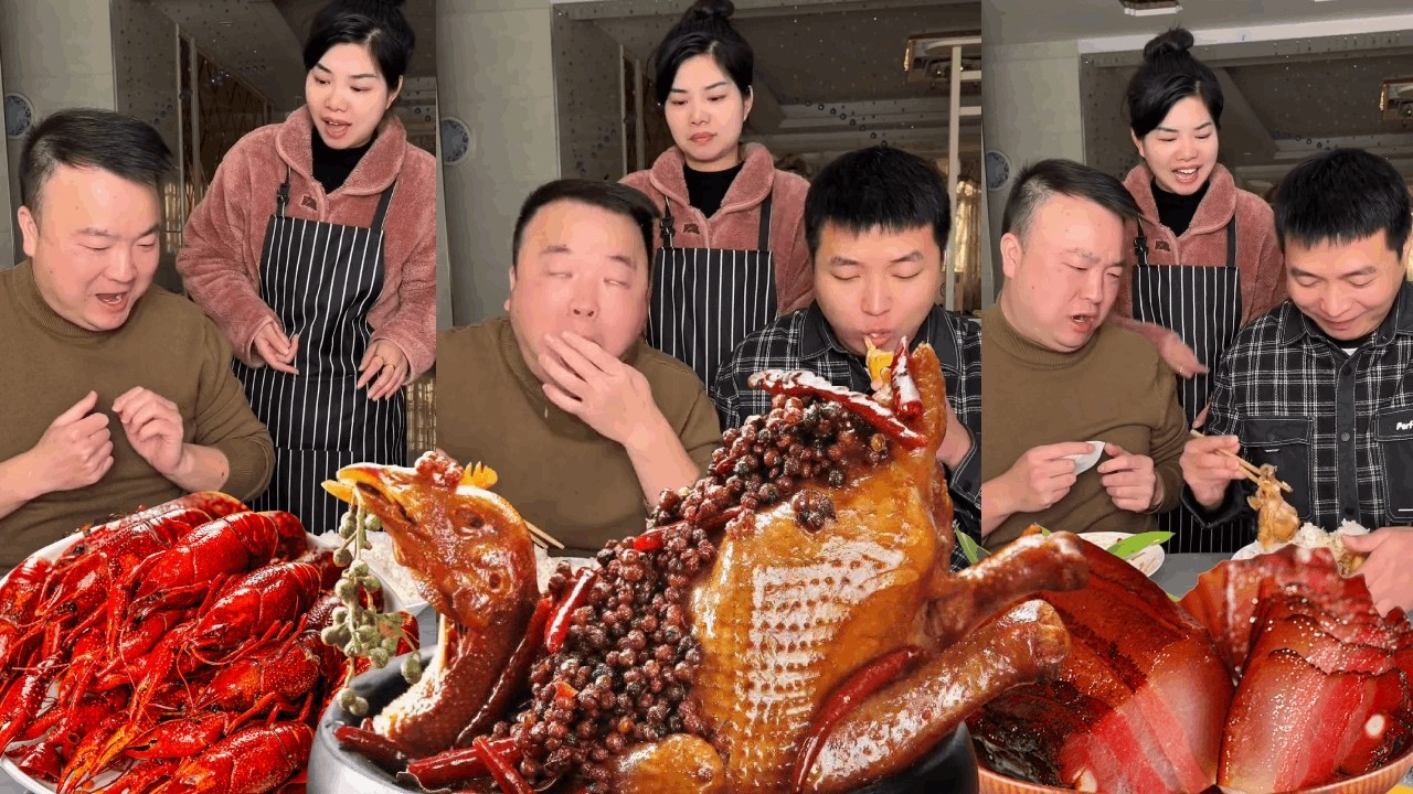 贪心老公名场面：备好了大鱼大肉，他却对一颗鸡蛋下了手…