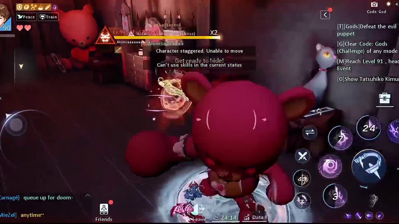 [Dragon Raja] Assassin 142k SOLO Dungeon Run Code:Gods Difficulty V