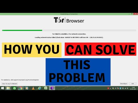 Tor Browser  Error Tor Failed To Establish A Network Connection