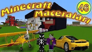 Venom'un Uçakları Joker'in Arabaları Minecraft Maceraları 46. Bölüm Örümcek Bebek Kayıp