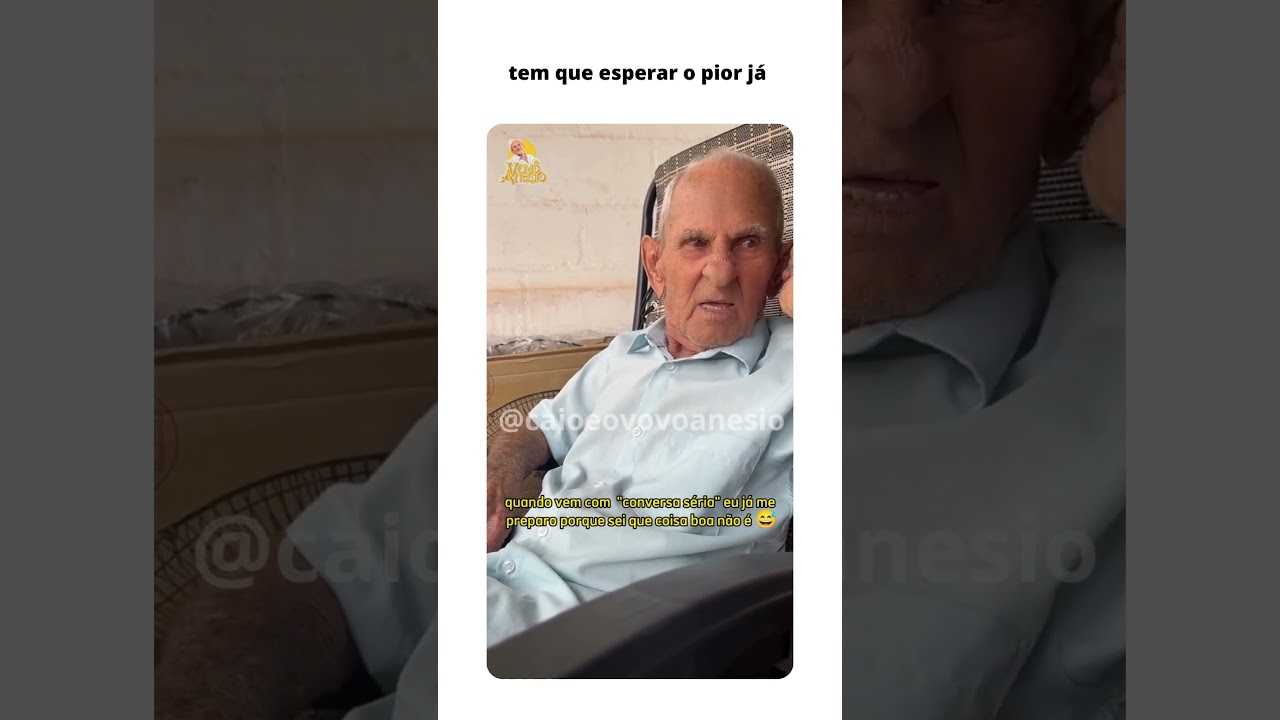 tem que esperar o pior já kkkkkkk