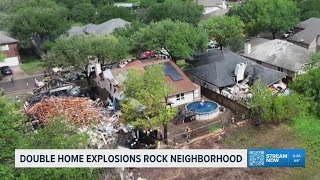 Explosions destroy 2 homes in San Antonio, injure 5