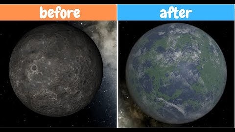 Terraforming Mercury - Universe Sandbox