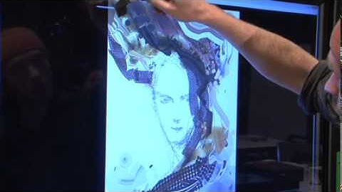 NextWindow Artists on Touch, Android.mov