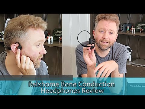 BONE CONDUCTION TECH WORK FOR YOU - Relxhome Bone Conduction Headphones Review