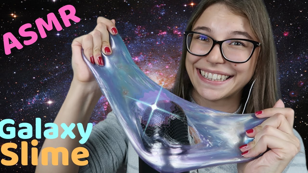 ASMR - Galaxy SLIME AUF MIC 😍🤯