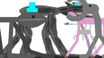 (150 subscribers) Behemoth 682 Dc2 vs all giants | stick nodes animation