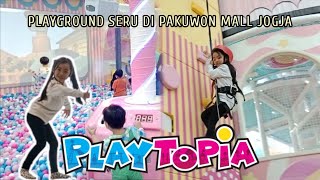 aluna bermain di playtopia pakuwon mall jogja #video #aluna #playground
