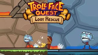 Troll Face Quest: Loot Rescue Gameplay part 1 Android iOS screenshot 2