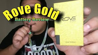 ROVE GOLD EDITION battery. Unboxing
