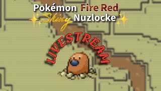 Pokemon Fire Red Shiny Nuzlocke - Shiny Hunting Diglett @4100 Encounters (Day #15)