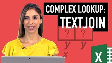 How to Solve Complex Lookup Problems in Excel with TEXTJOIN
