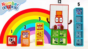 Let's Relax with Numberblock Twelve | Calming Sensory Video for Kids | Learn to Count | Numberblocks