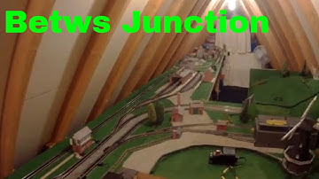 OO Gauge model railway layout part 10 village and branchline scenery