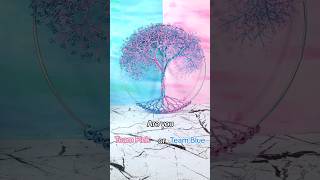 Are you team Pink or Team Blue 🩷💙 #wiretree #etsy #art #pinkandblue #pink #blue