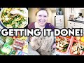 ⭐SUPER PRODUCTIVE WEEKEND PREP! ✈ PACKING AND PREPPING FOR TRAVEL 🛒 WALMART GROCERY HAUL 🥗 MEAL PREP