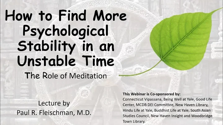 How to Find More Psychological Stability in an Uns...
