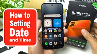 How to setting date and time on infinix smart 20  screenshot 1