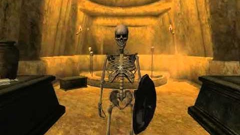 Elder Scrolls : Morrowind Fun - Episode 4 Part 2 - Samarys & Thelas Ancestral Tomb