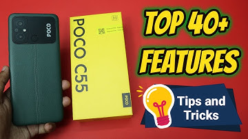 Poco C55 Tips & Tricks | 40+ Special Features