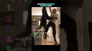Ranking Funniest Sports Fails 😂 #shorts #viral #trending #fyp