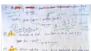 Linux filter commands  theory cat, head, tail, cp, mv, rm, grep, tac, sed, sort  command part 1