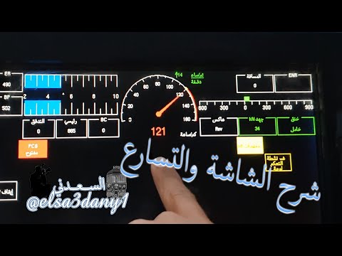 قطارات مصر معلومات شاشة الجرار الجينرال اليكتريك 