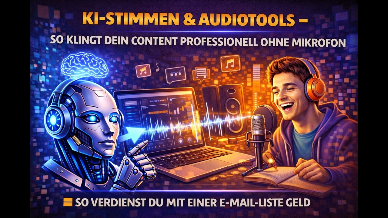 KI-Stimmen für Anfänger – so klingt dein Content professionell ohne Mikrofon