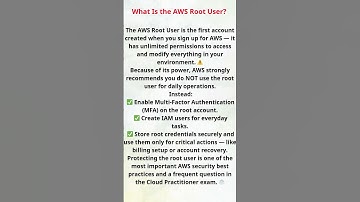 What Is the AWS Root User? | Protect Your Most Powerful Account 👑