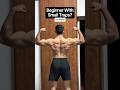 Small Traps? Do This Workout 🙌 #bodybuilding #fitness #shorts