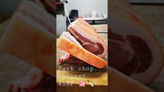 Meat cleaver pork chops. #SRP #pork #porkchop