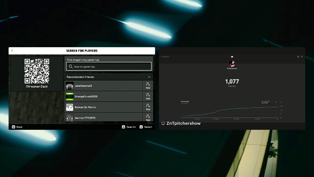 I'm playing minecraft  ( sub goal 1.080 )