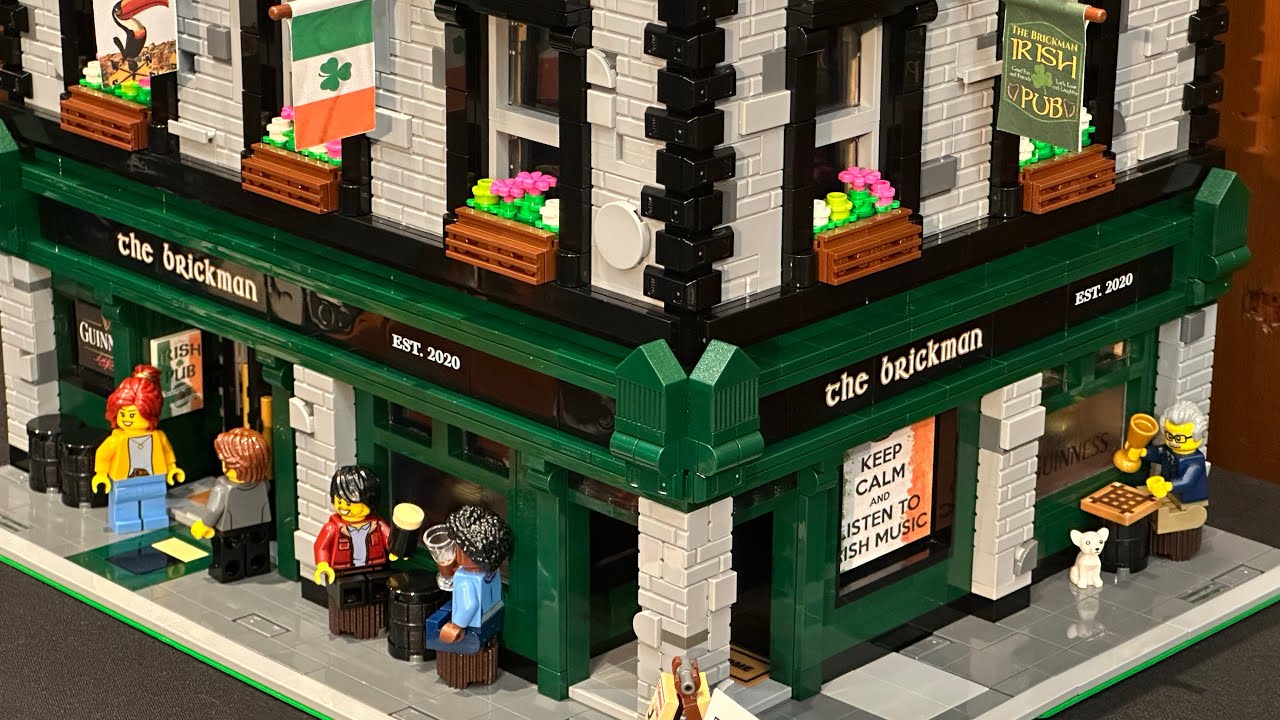 LEGO Modular Irish Pub BrickCan 2023 YouTube